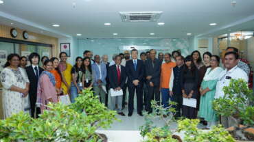 H.E Ambassador of Japan in India paid courtesy visit to our center