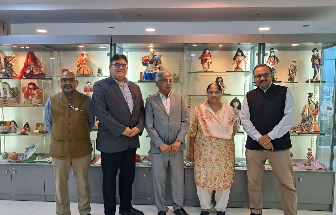 PAO Alexander McLaren, Mr. Salil Kader from the US Consulate and Mr. Sanjay Pulipaka Chairman of the Politeia Research Foundation visited NRJH