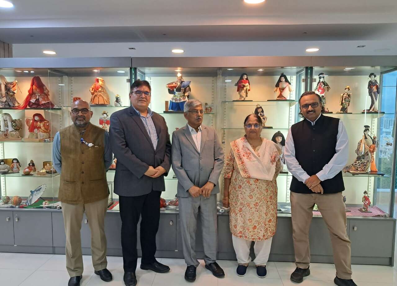 PAO Alexander McLaren, Mr. Salil Kader from the US Consulate and Mr. Sanjay Pulipaka Chairman of the Politeia Research Foundation visited NRJH