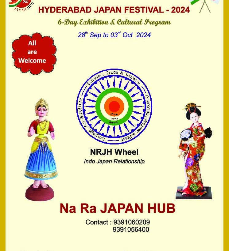 Hyderabad Japan Festival 2024: A 6-Day Cultural Celebration Strengthening Indo-Japanese Relations