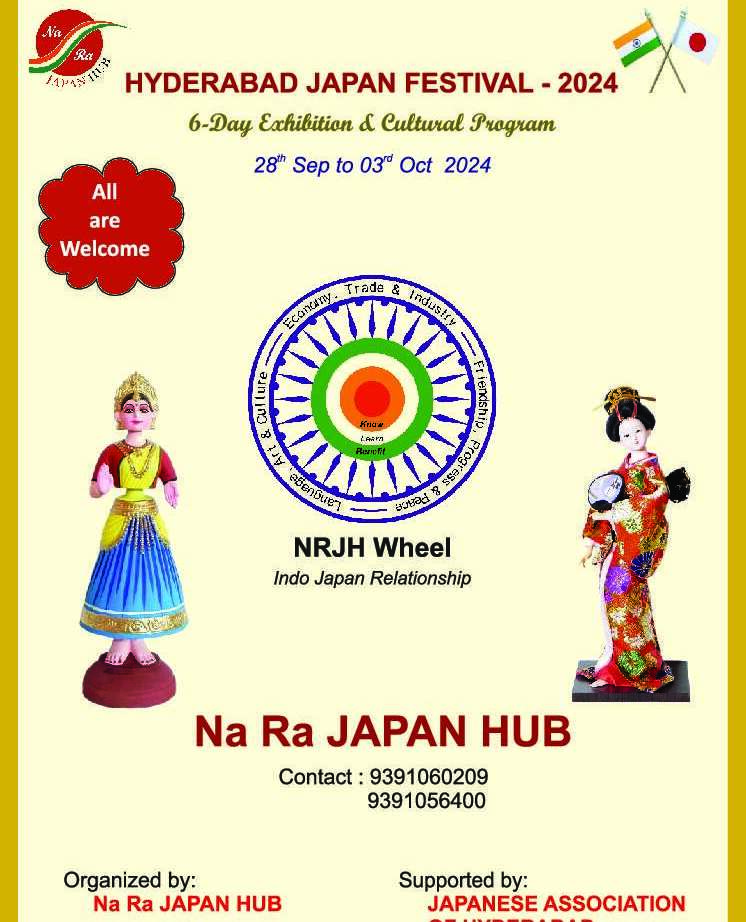 Hyderabad Japan Festival 2024: A 6-Day Cultural Celebration Strengthening Indo-Japanese Relations